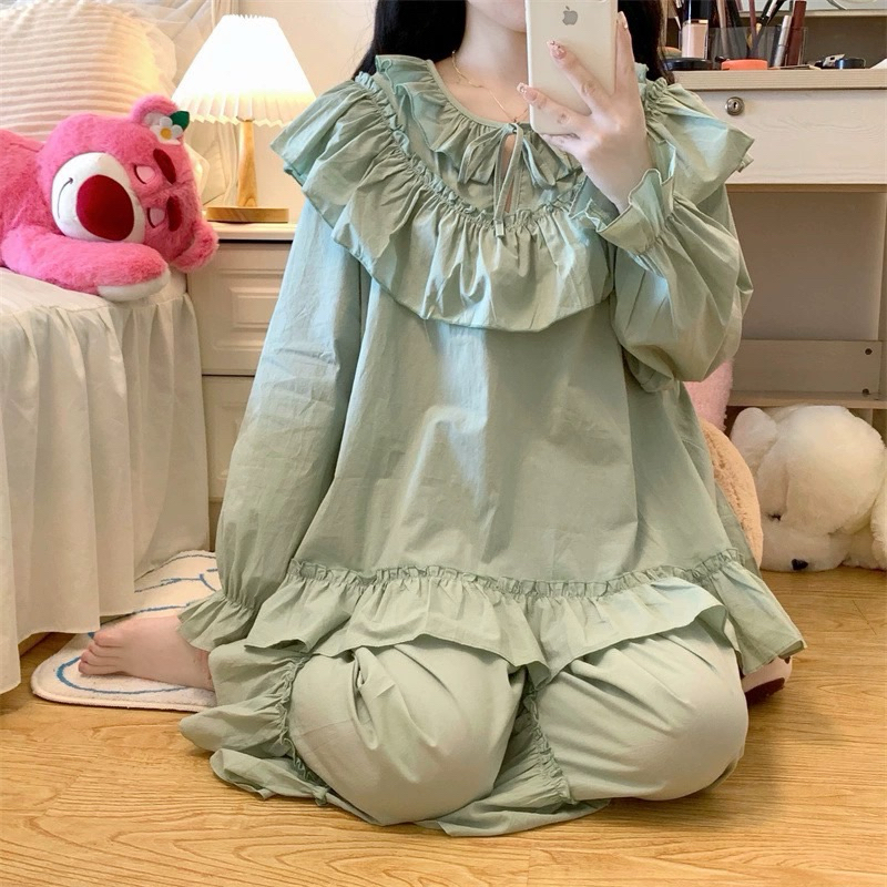 Miss's blue duck pajamas (Guangzhou product)