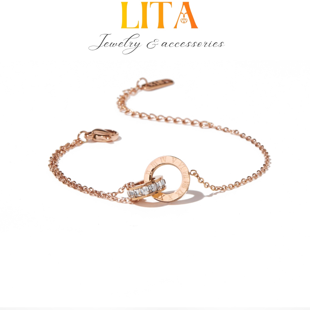 Cde Sweet Love Unity Bracelet Rose Gold CDE2005RG Lita Jewelry