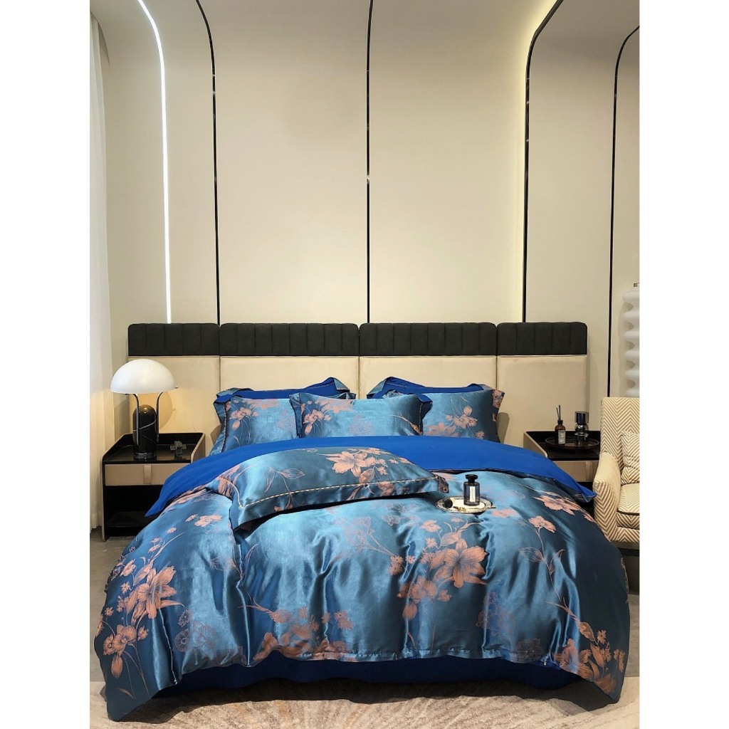 Royal Silk Brocade Set High quality bedding Set