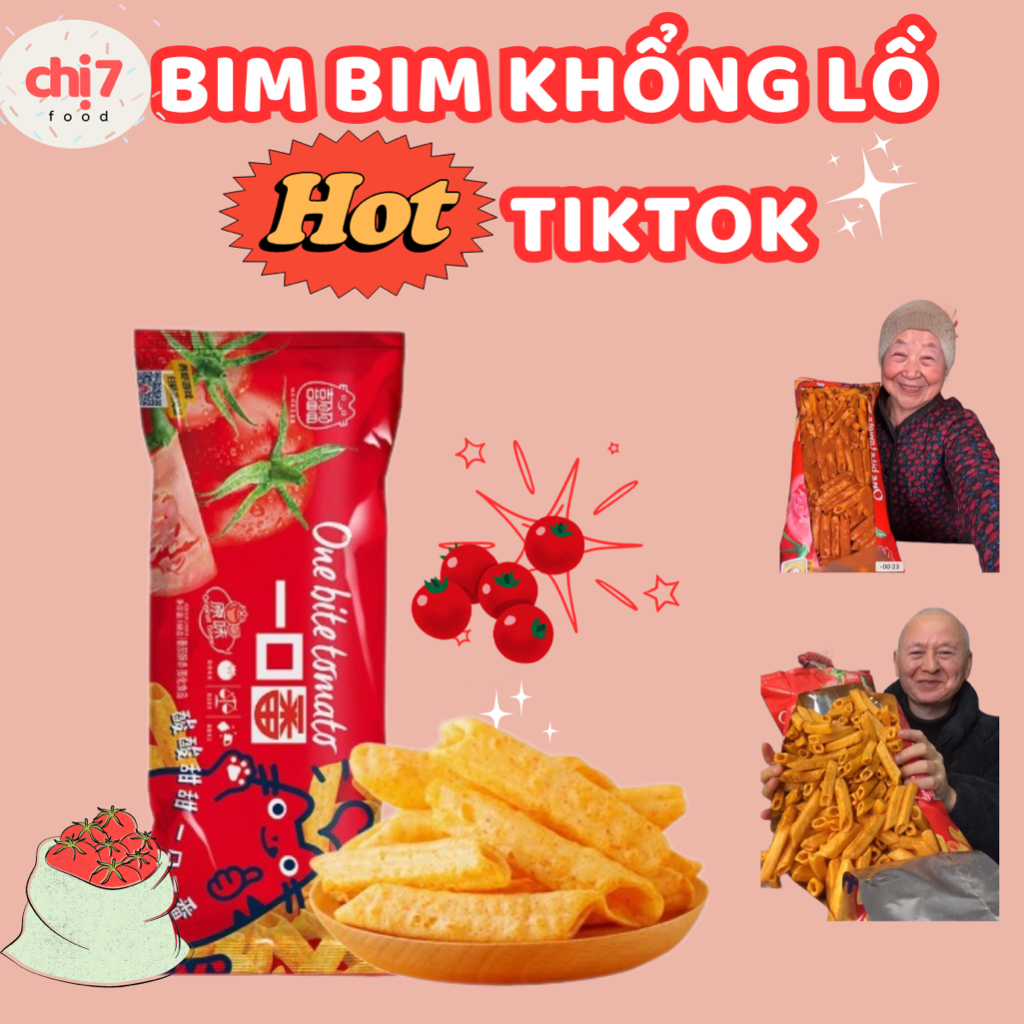 [HOT] Giant Snacks 168g Tomato Flavor, BBQ Shrimp Flavor, Traditional Shrimp Flavor Hot Douyin Tiktok - Ms.7FOOD