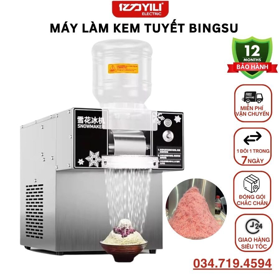 Bingsu Ice Cream Maker, Snowmaker Ice Cream Maker