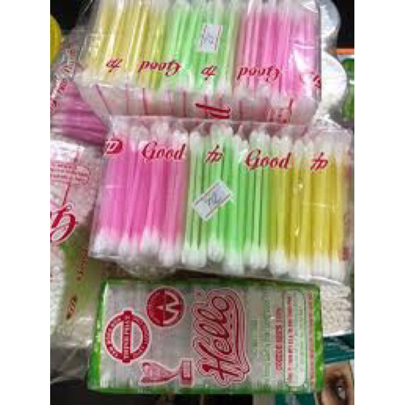 Liquidation of cotton swabs