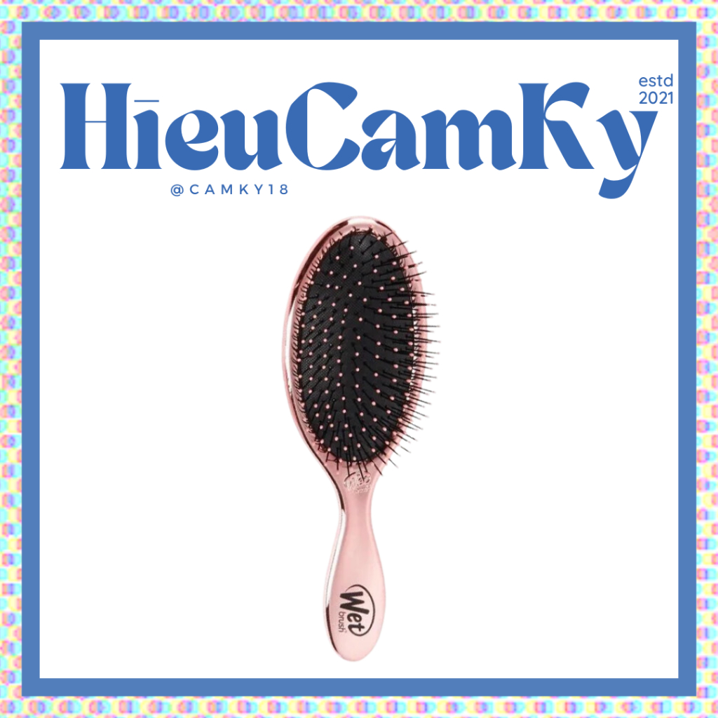 WET BRUSH DETANGLER DETANGLER SUPER LUXURY ROSE GOLD COLOR