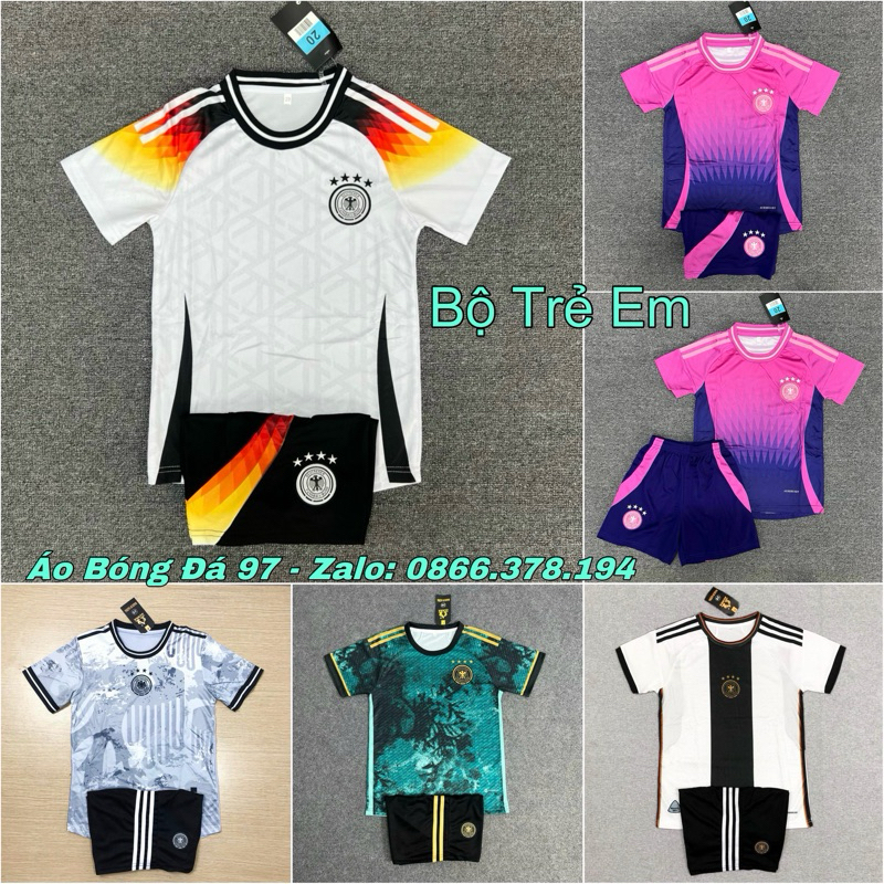 German Team Children's Soccer Suits 2022 /2023 - High Quality Thai Sesame Fabric