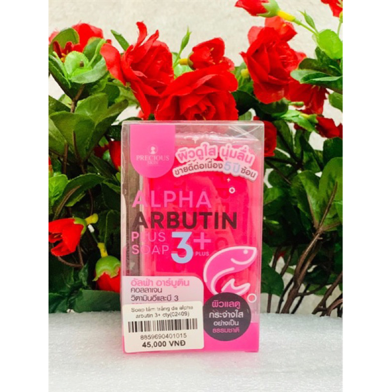 Genuine alpha arbutin 3+ skin whitening Soap (new version)