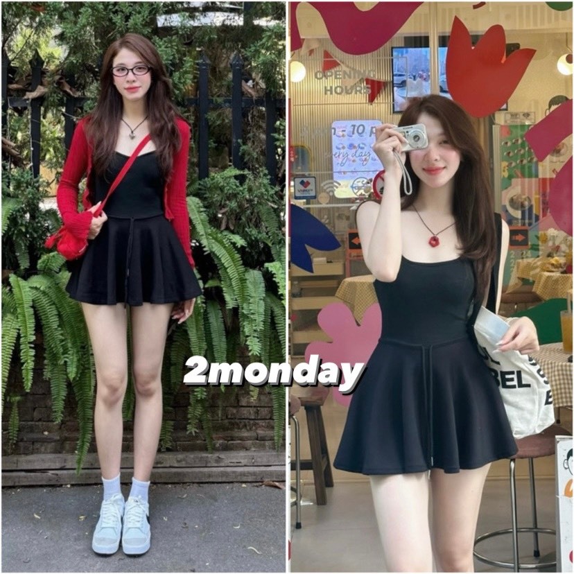 [PADDING INCLUDED] Bodycon A-Line Skirt Jumpsuit with Drawstring Waist for A Super Beautiful Figure Jumpsuit Woman