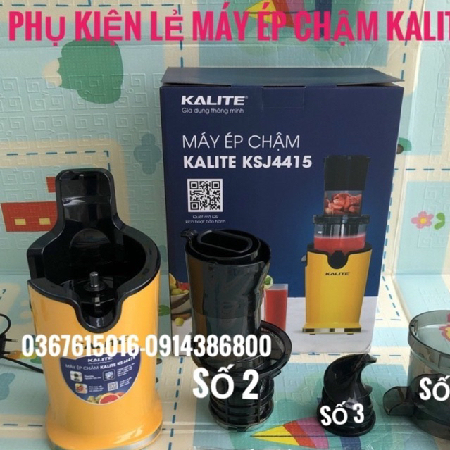 Detailed Accessories Kalite KSJ4415 Fruit Slow Juicer, Easy To Disassemble, Easy To Clean, Super Exhausted