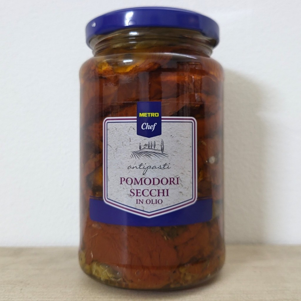 Metro Chef (tt 340g jar) SUN-dried Italian Tomato Soaked in Oil Pomodori Secchi in Olio