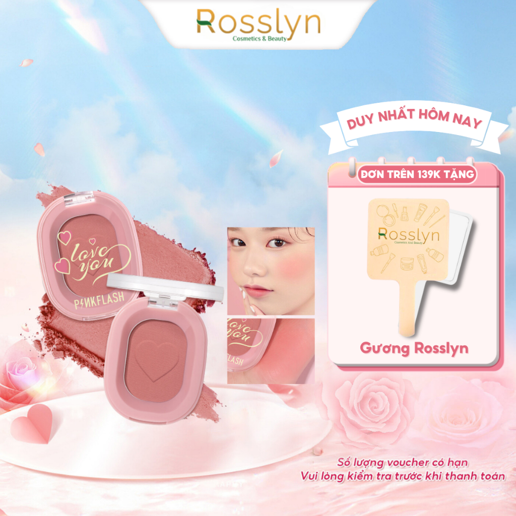Pinkflash beauty makeup blush 11 optional colors 30g Rosslyn