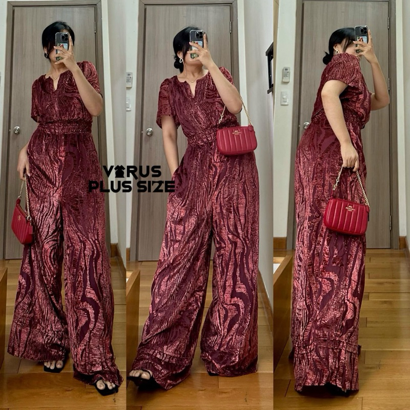 [virusplussize] Brand Anthropologie, what's left to criticize. Genuine Anthropologie jumpsuit big size