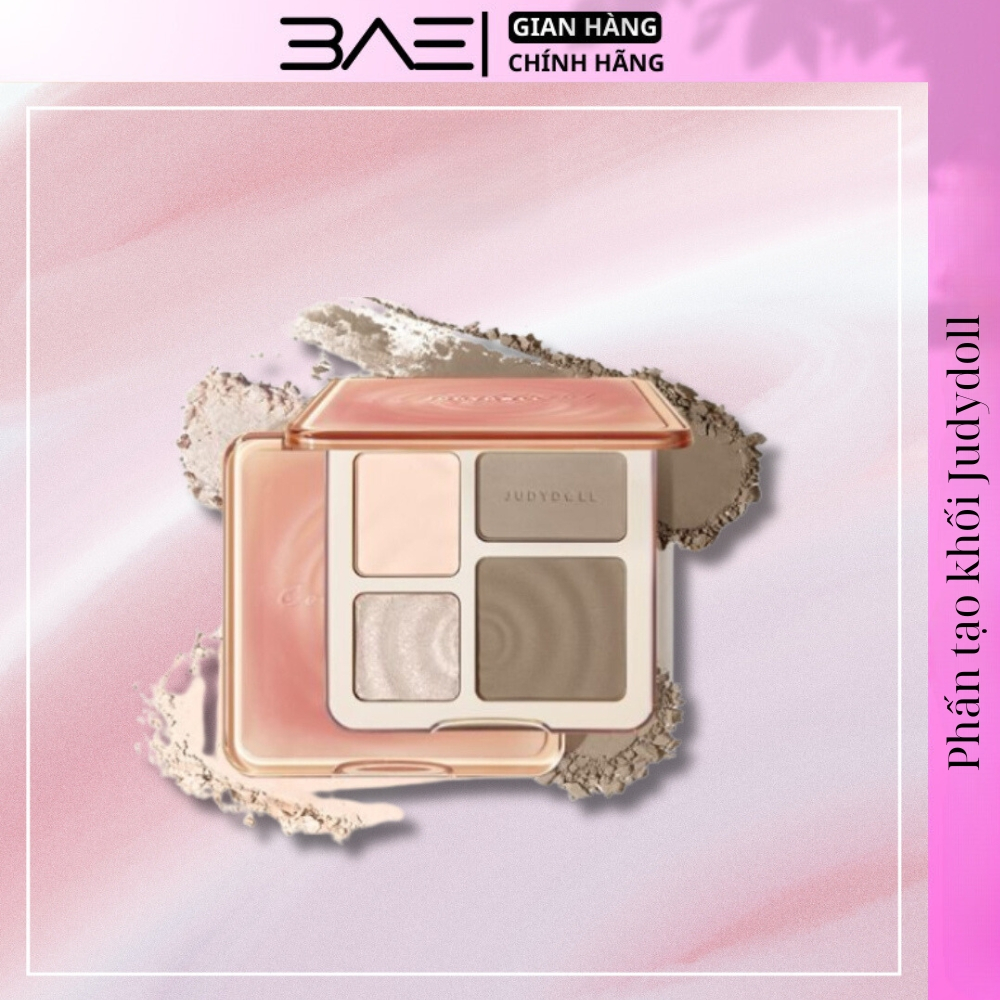 Judydoll Block Powder, Highlighting Powder, Long-Lasting Natural Nose Block, Waterproof