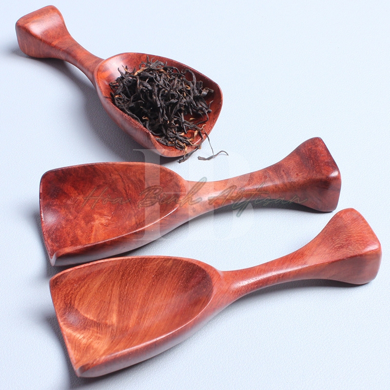 Trac Wood Tea Spoon - Hoa Binh Artisan - Handicrafts exported to Japan, EU, US