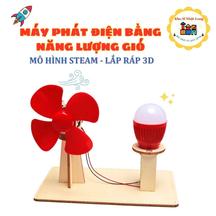 Stem Toys, Wind Energy Generator Models, handmade Science Explorer