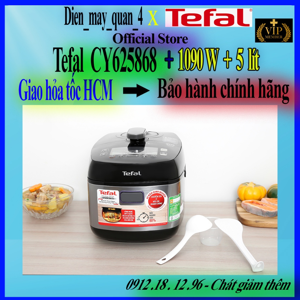 Tefal Smart Pro Multicooker CY Electric Pressure Cooker625868 5 Liters Genuine New 100%