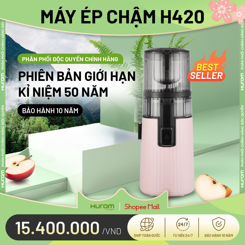 Hurom H420 Slow Press, Hurom H420 Juicer - - Exclusive Distribution In Vietnam