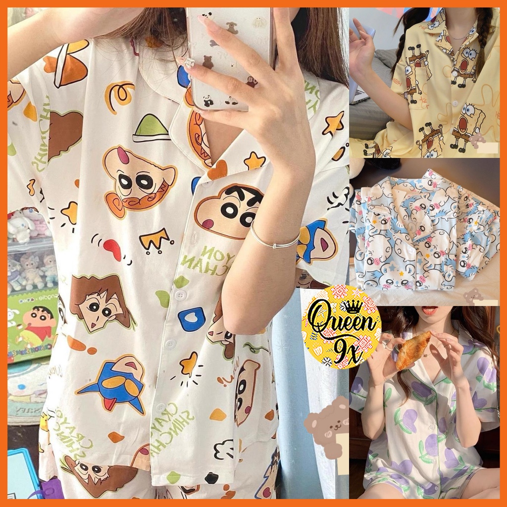 Shin Cute Cute Pajama Sets and Home Wear Sets for Women