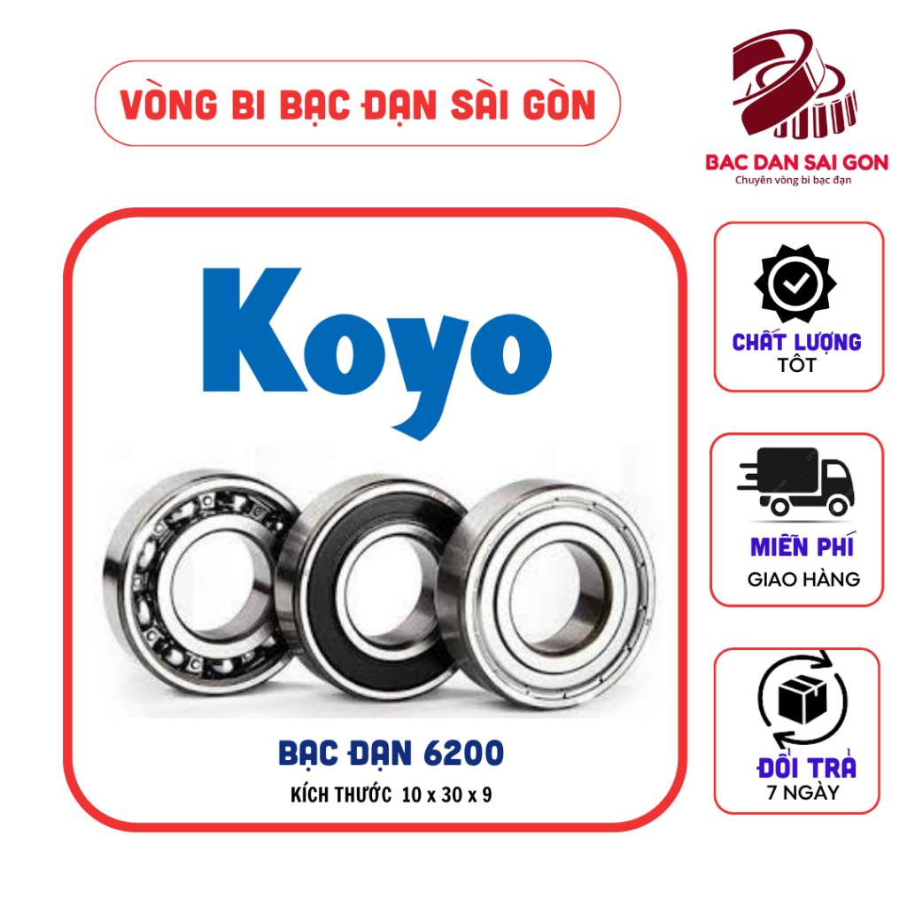Good KOYO Bearings 6200 6201 6202 6203 6204 6205 6206 6004 6300 6301