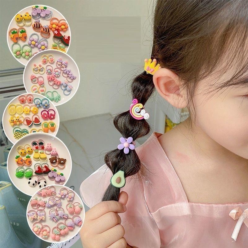 1 Super pretty hair tie for baby girls, bright colors, many lovely pictures