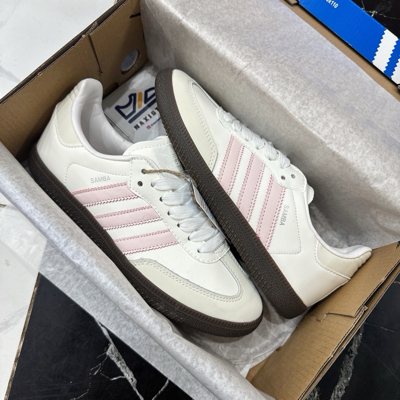 Shoes_das Sneaker Samba Pink Blue White Red, Sports Shoes_adidas Samba 4 colors Hot Trend 2025
