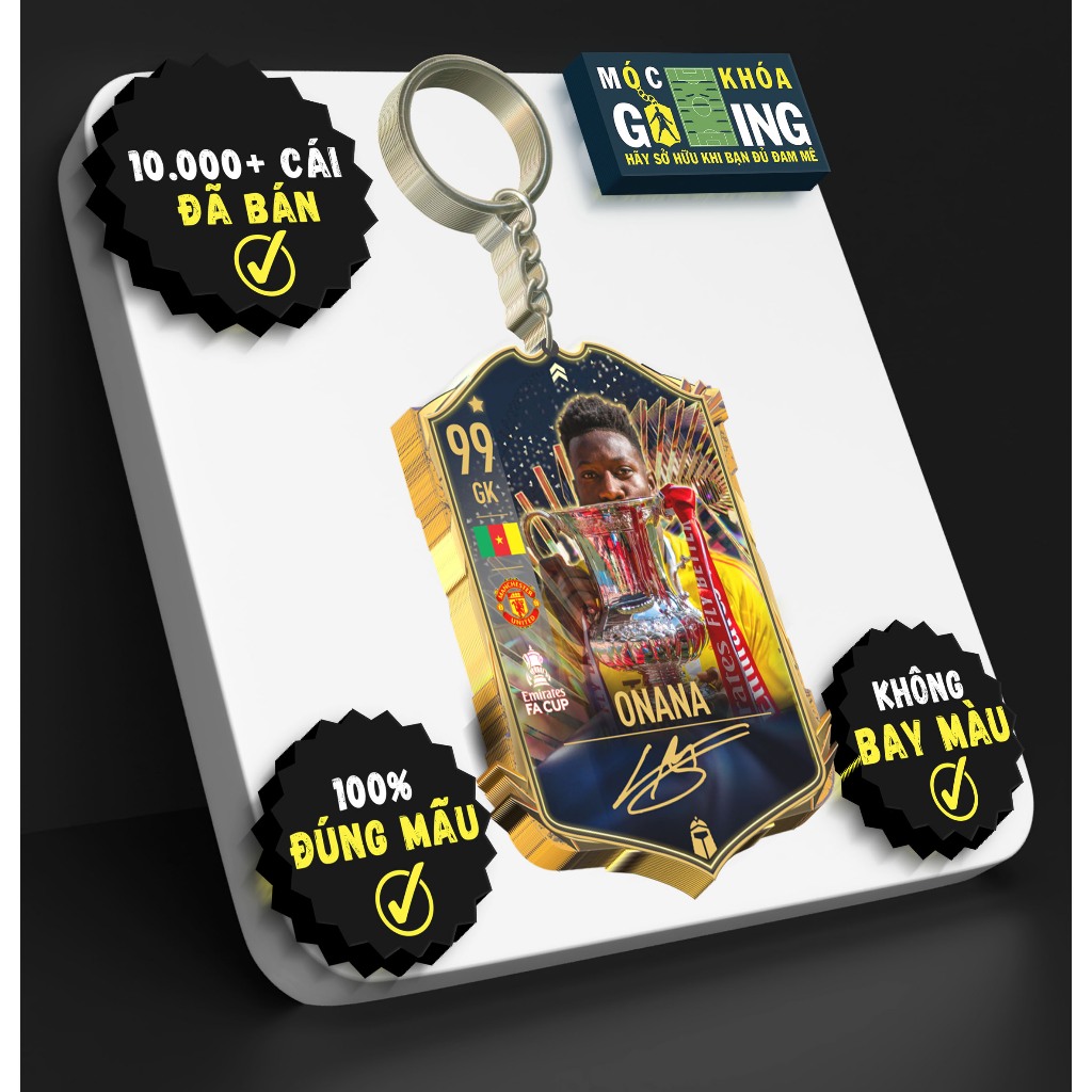 Andre Onana Key Chain - GAMING Key Chain