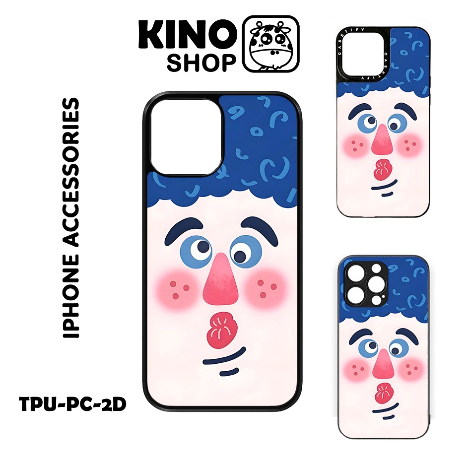 KINOSHOP iPhone couple case [OD 602] heat transfer printing, flexible aluminum glass cover, anti-yellowing for iPhone 15 Promax 11 12