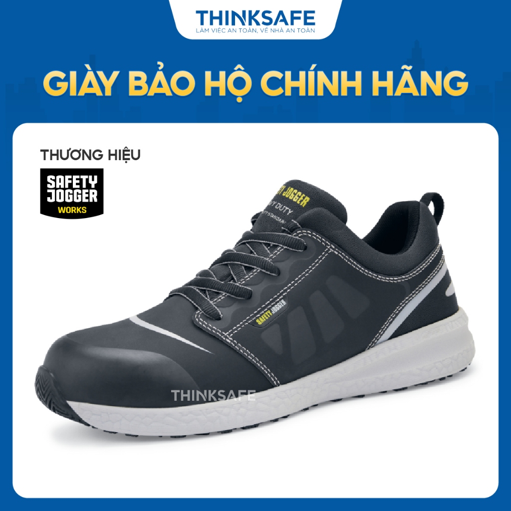 Jogger Rocket81 men's work safety shoes are anti-slip, anti-nail, anti-fingerprint, construction shoes