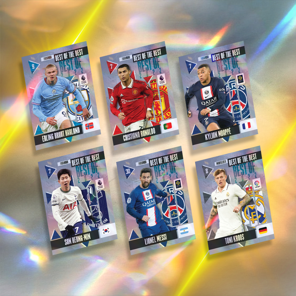 Best OF THE BEST | Sky LABELS | Football player card | Cr7 M10 Ronaldo Messi Mbappe Neymar De Bruyne Modric Bruno Kroos