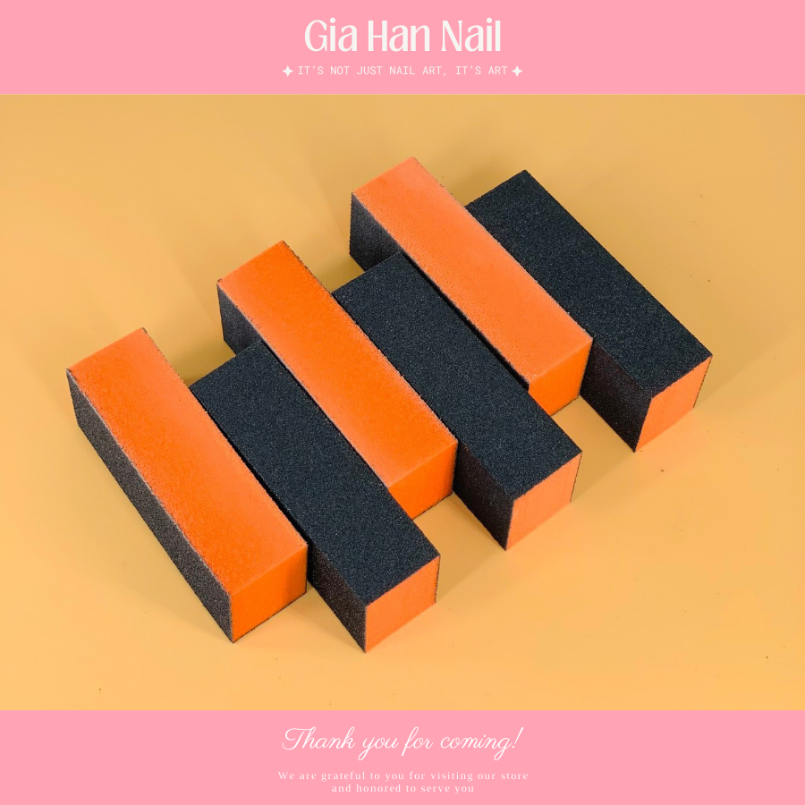 Specialized smooth Nail file (orange buffer) - GIA HAN Nail
