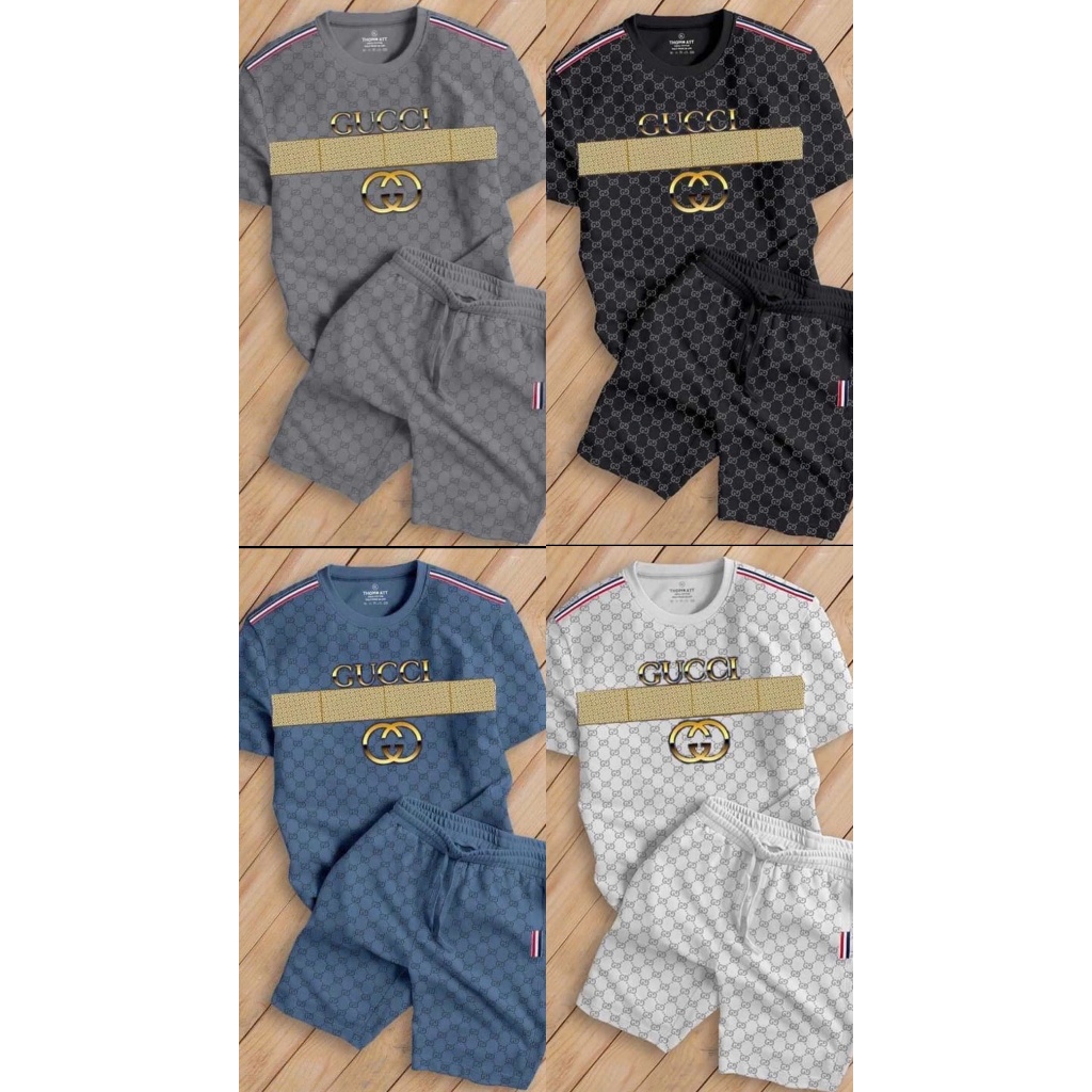 Men's set of short-sleeved summer clothes, extremely dynamic, stylish, high-quality, stretchy, comfortable and cheap