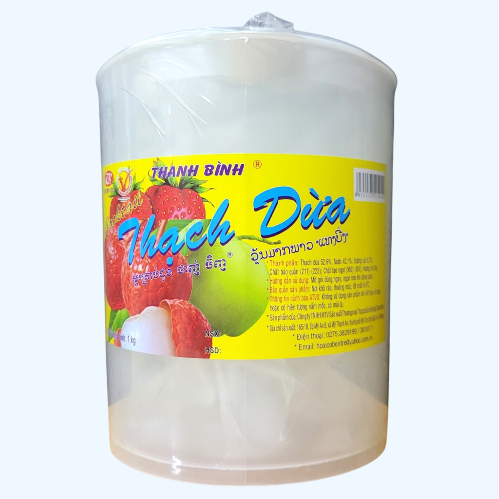 Ca 1 Kg -- THANH BINH COCONUT Jelly Cocktail Jelly