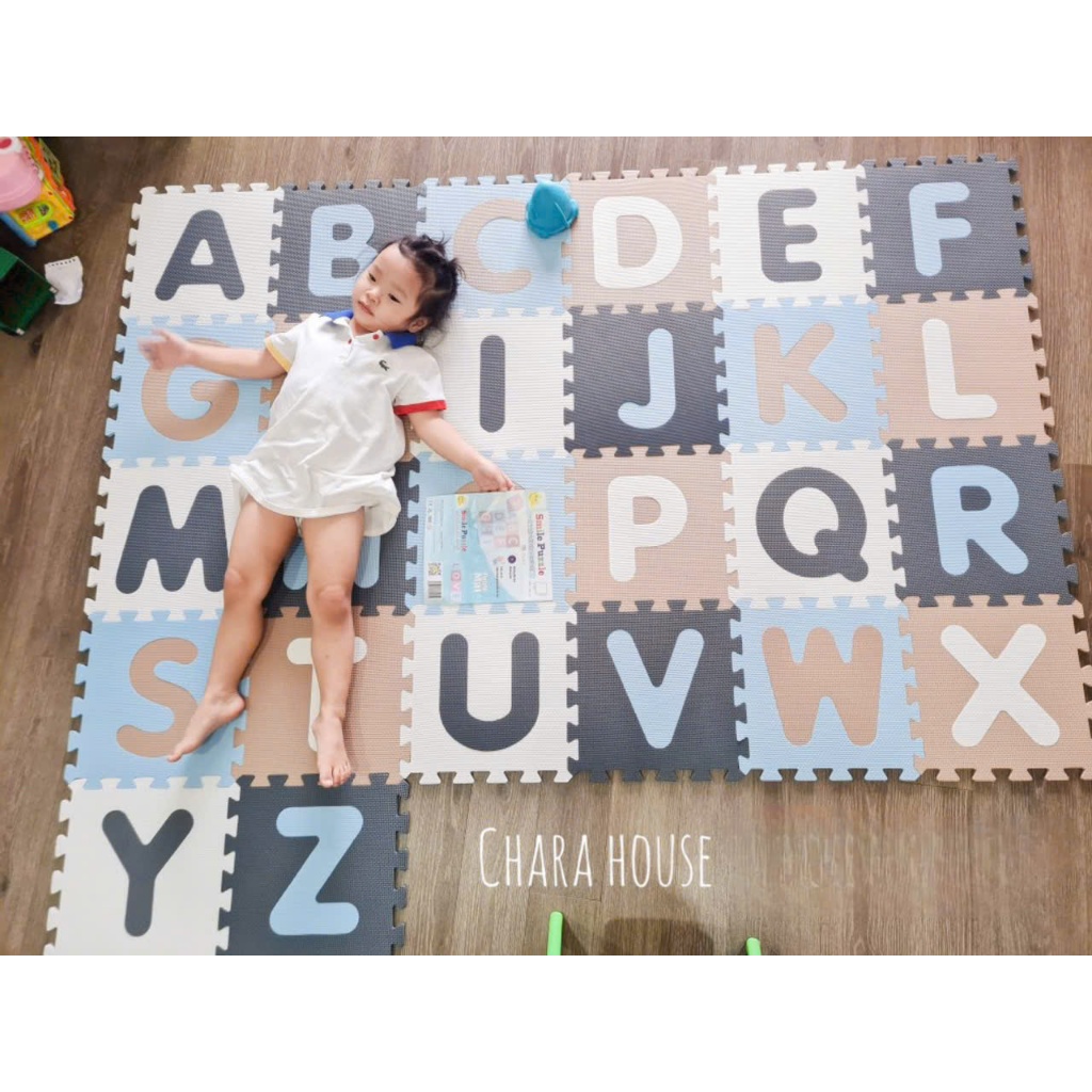 Simile Puzzle Premium Letter, Number and Solid Color Set