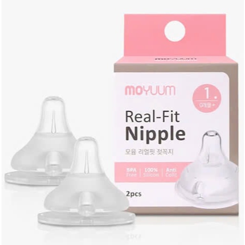 Genuine Korean Moyuum nipples 1 box of 2 (1 individual)