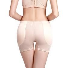 (Product name covered) Hip padded pants create soft, natural curves