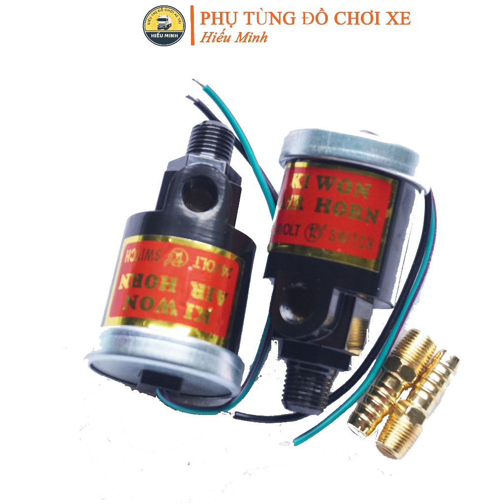 Kiwon Air Horn Relay - 12/24V Yellow Horn - Turbo Accessories Spare Parts