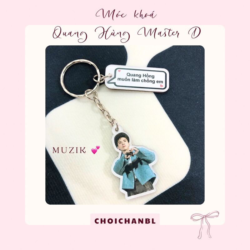 Quang Hung Master D keychain