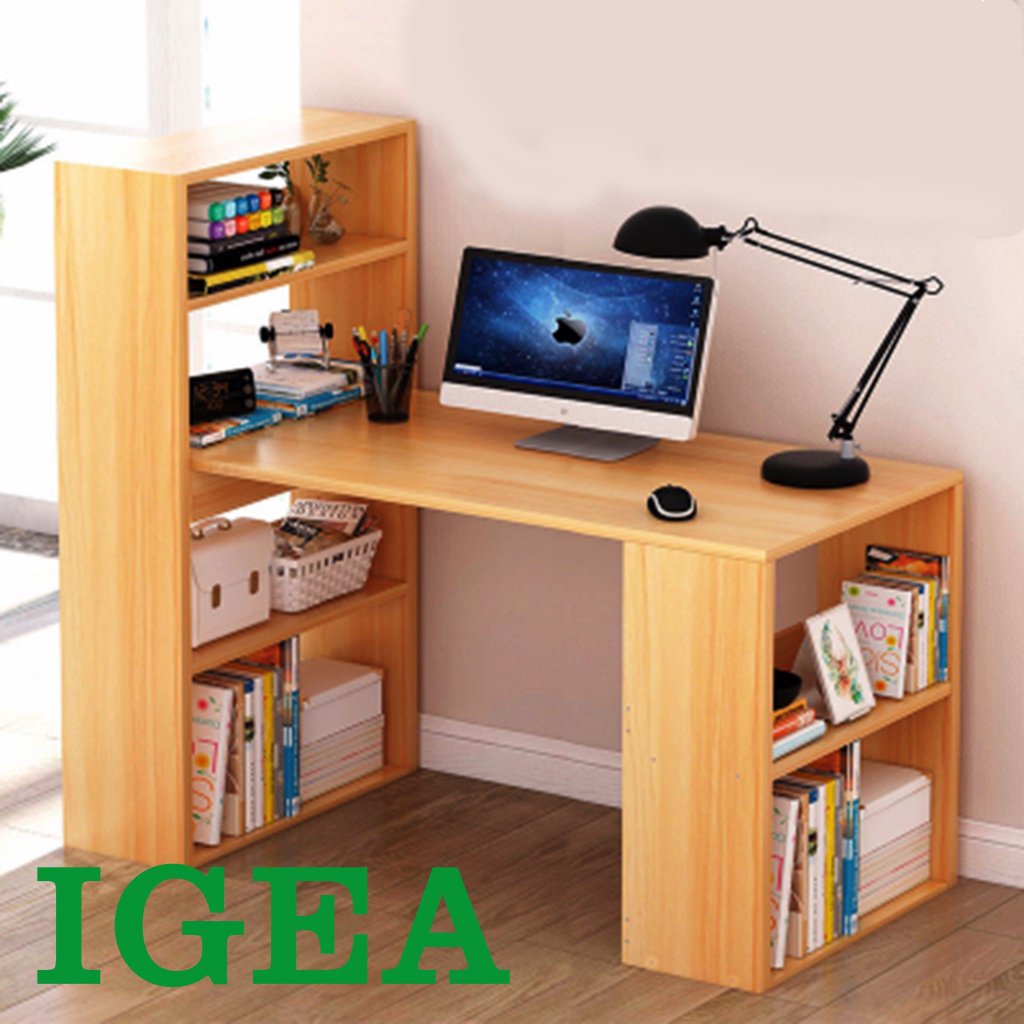 COMPUTER DESK desk with bookshelf tm18