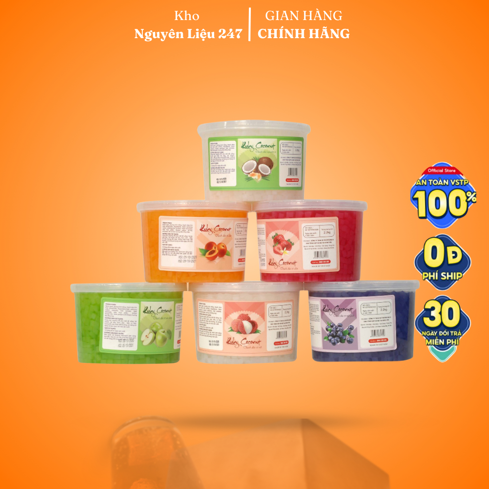 Ruby Coconut Jelly 2,2kg - A blend of many classy flavors