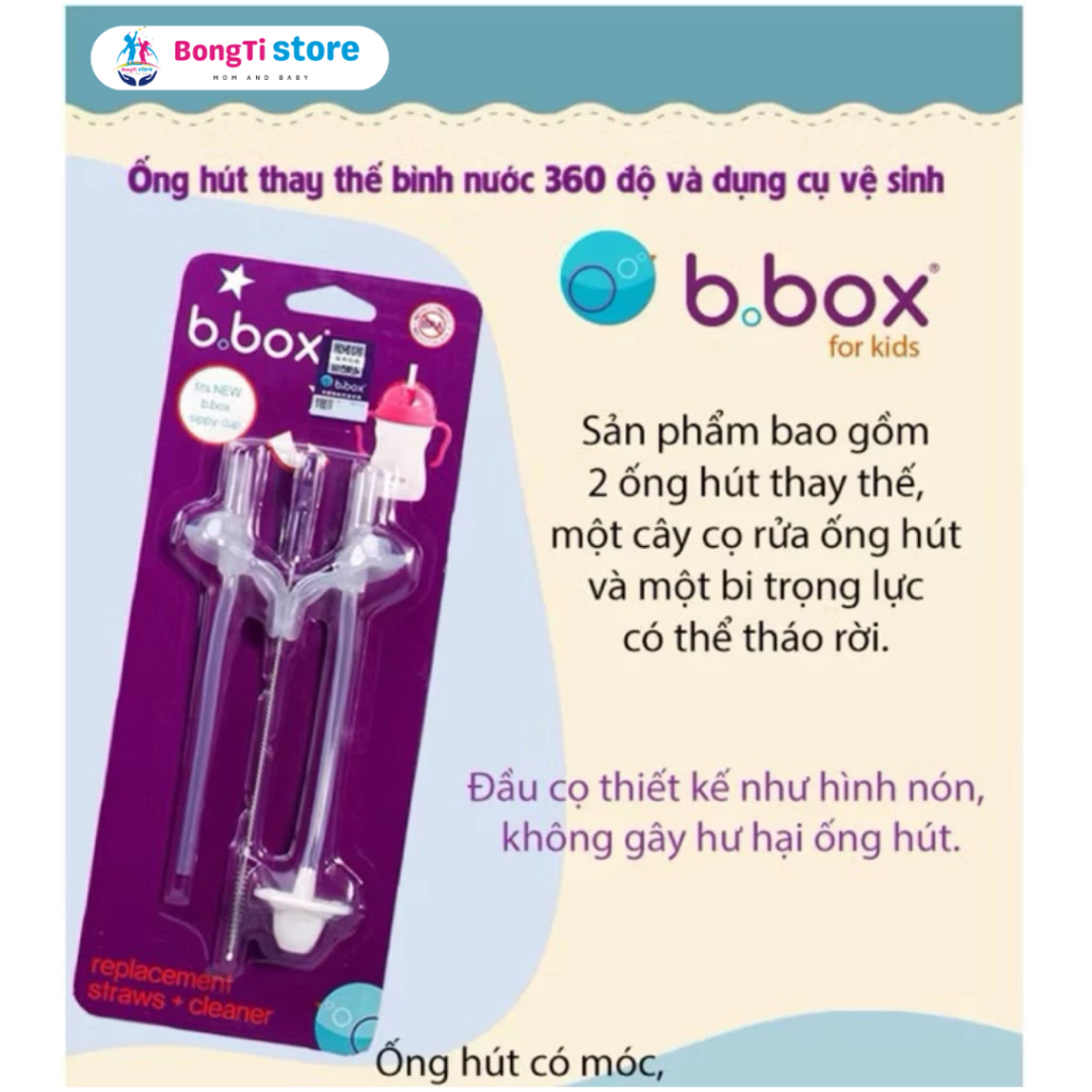 360 DEGREE WATER TANK REPLACEMENT STRAW + B.BOX BBOX CLEANING KIT