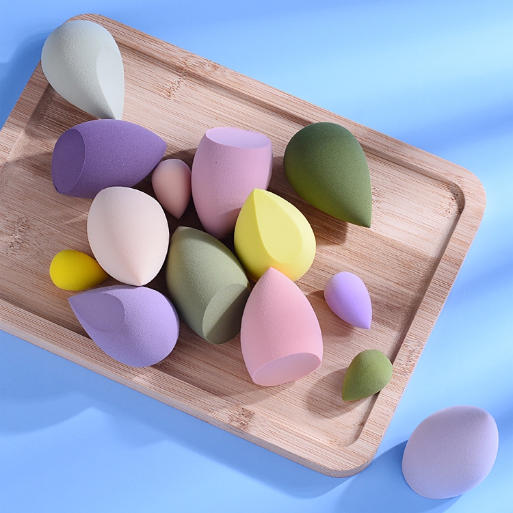 Combo] Water Drop foundation concealer makeup sponge - Beveled Egg - full size Ho Lo (r…