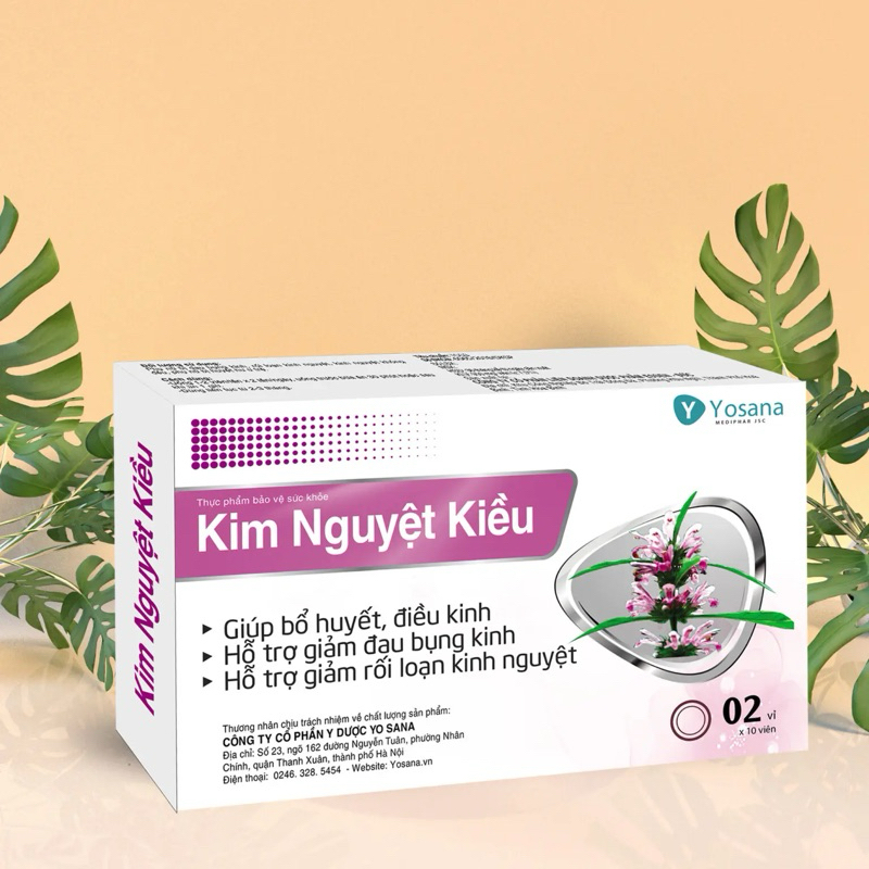 Blood tonic and menstrual regulation Kim Nguyet Kieu