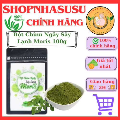 Moris Freeze-dried Moringa Powder 100g