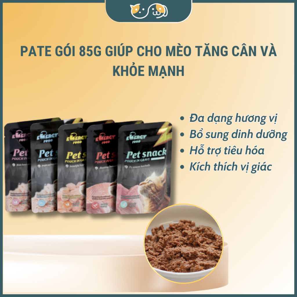 Pate 80g nutritional supplement package for cats of all ages and picky cats - PetNest