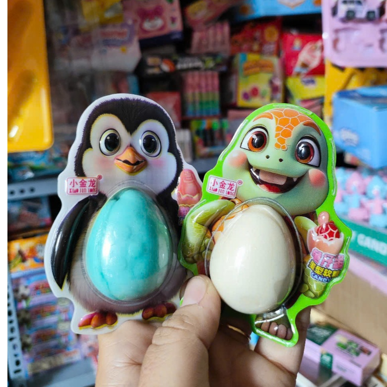 1 animal blind egg marshmallow for children