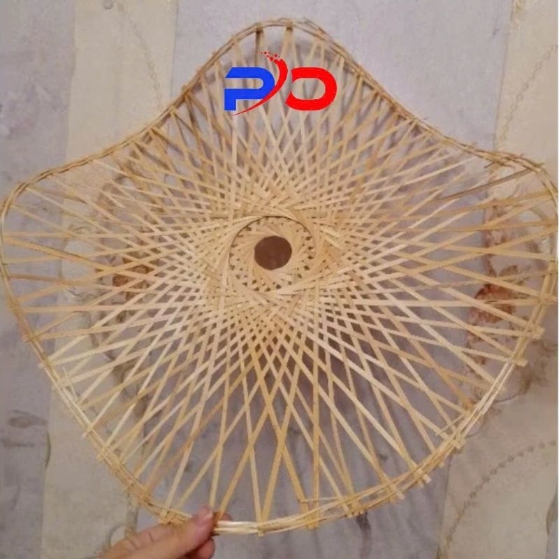 Bamboo and rattan decor items, hanging bamboo lamps, lotus plate lamps, large and beautiful bamboo lotus leaves for decoration CNY, bedroom decor, decoration for photography