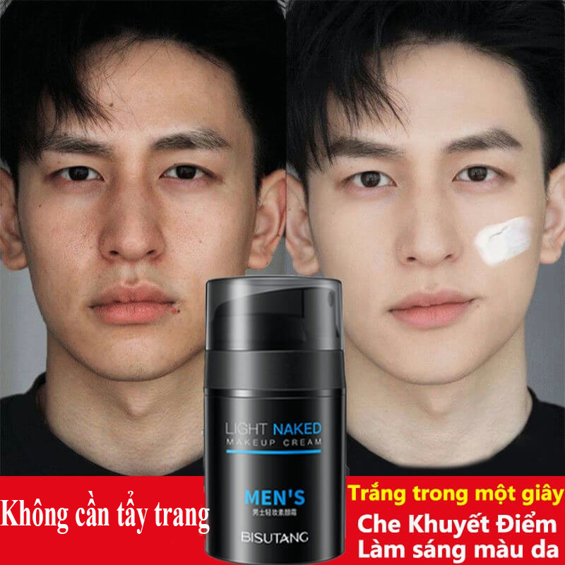 Skin tone brightening cream/Waterproof and sweat-proof makeup primer/MEN's lazy makeup cream