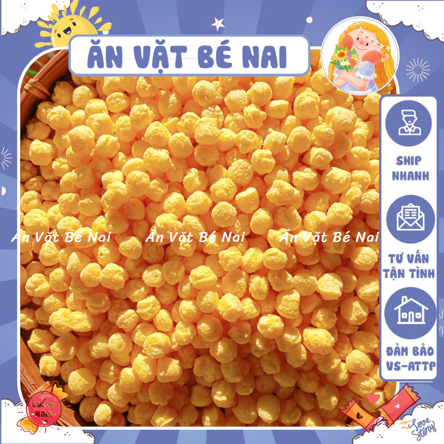 500G Crispy Cheese Corn Snacks, Childhood Cheese Corn Snacks, Snacks, Baby Deer Snacks