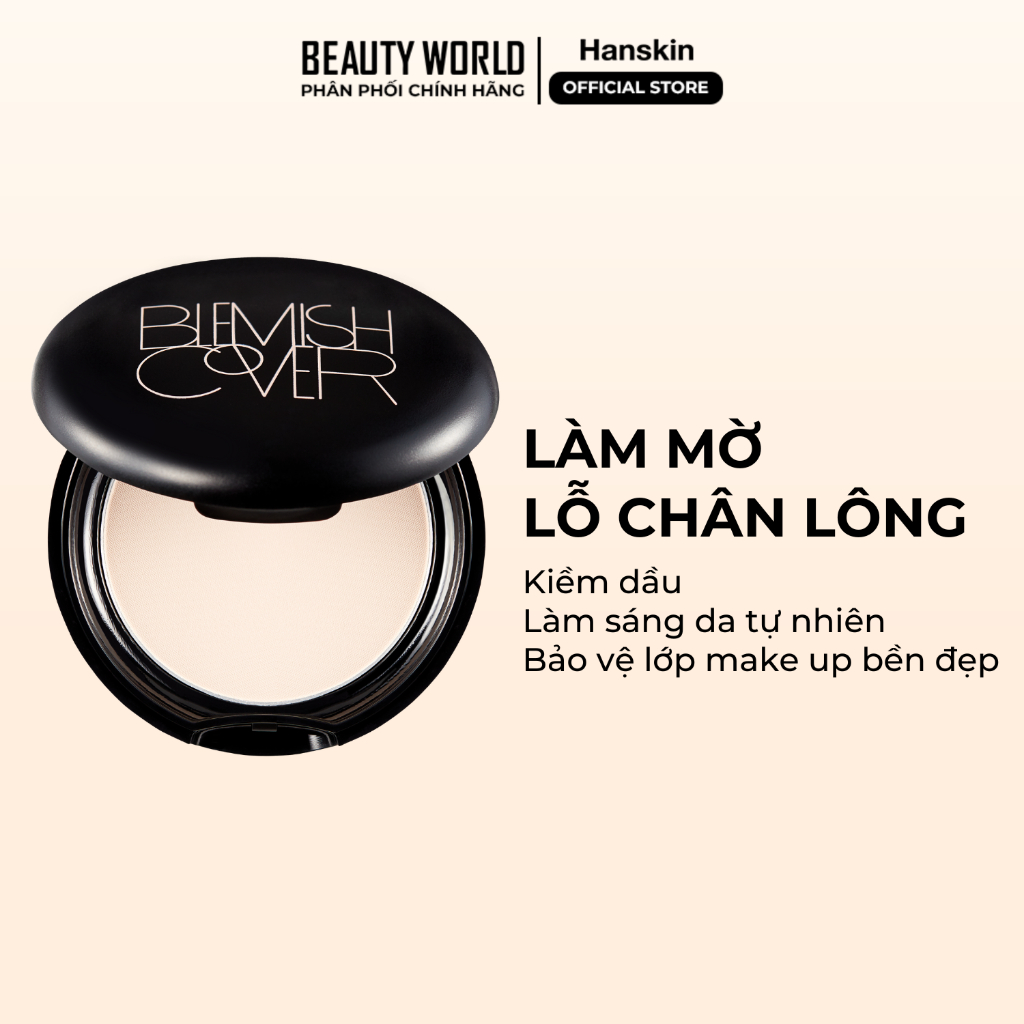 BLEMISH COVER BLUR PACT HANSKIN Lightweight Oil Control Powder 9g