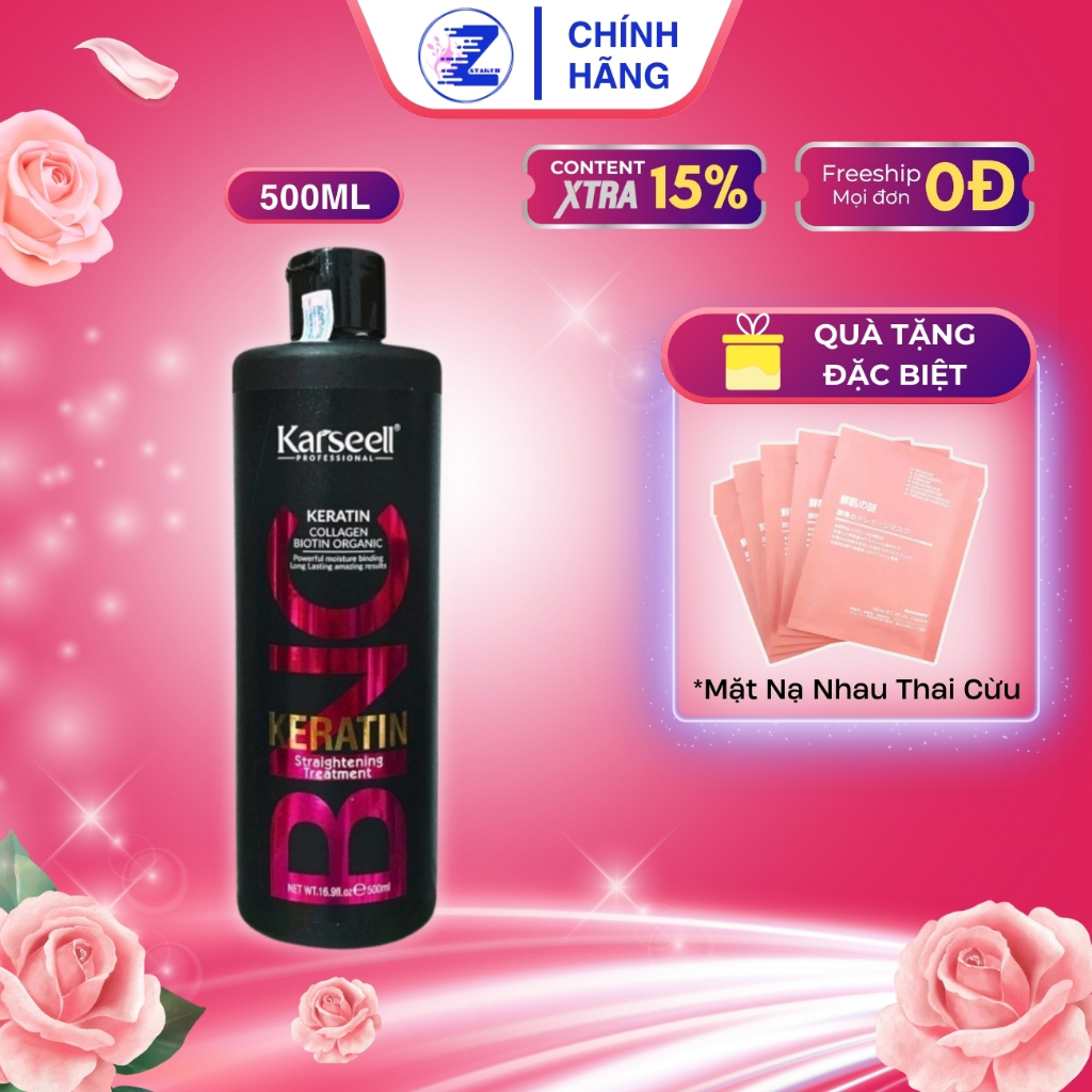 Karseell BNC Hydrolyzed Keratin Steamer for damaged hair with premium banana flavor 500ml