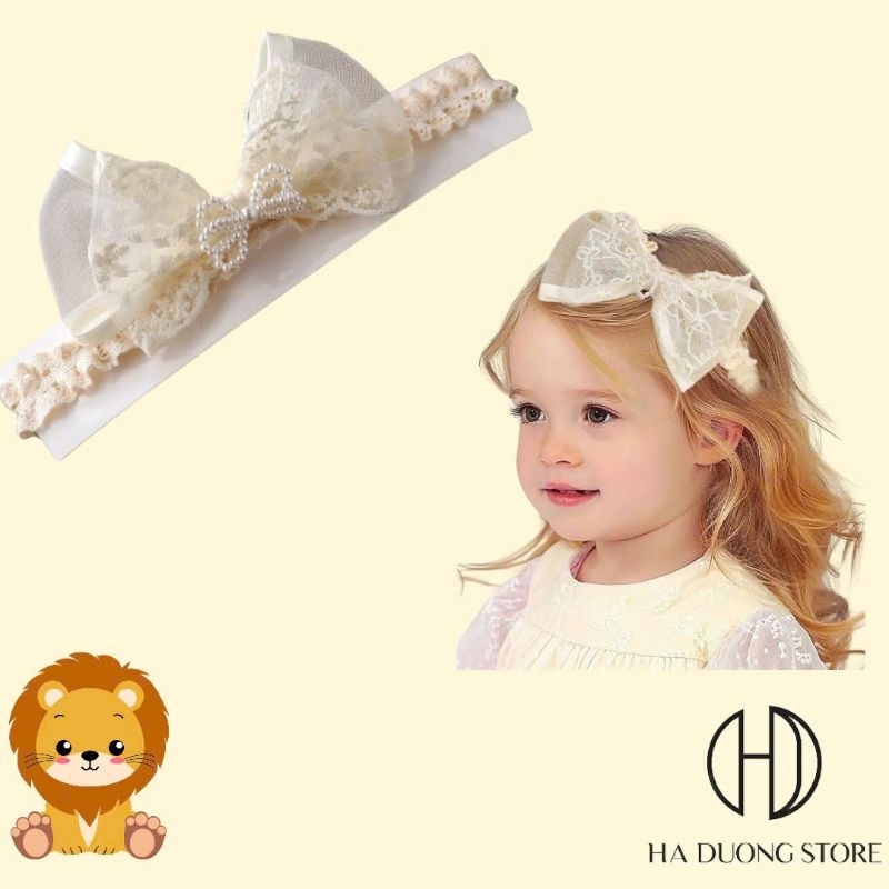 Lace turban/headband made in France, original price