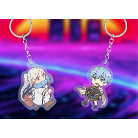 Sousou no Frieren rocket bag keychain on the last journey